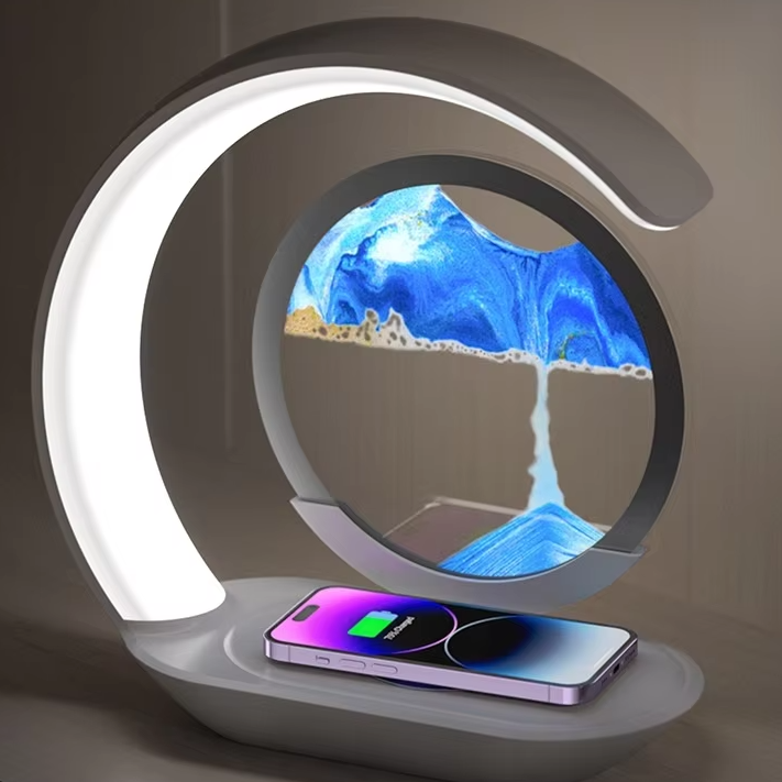 Quicksand LED Wireless Charging Lamp