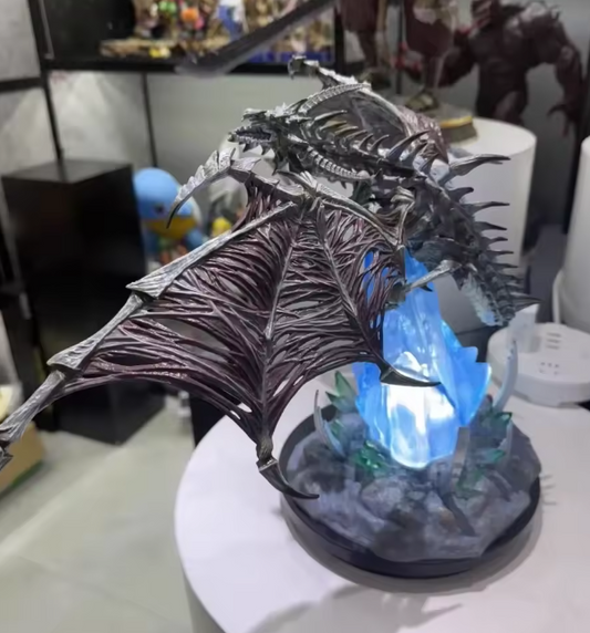 Frozen Death Dragon Light Up Model Display 11.8"