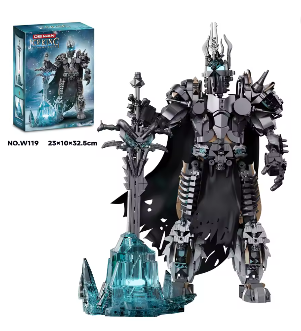 Frozen King Block Statue Large 12"