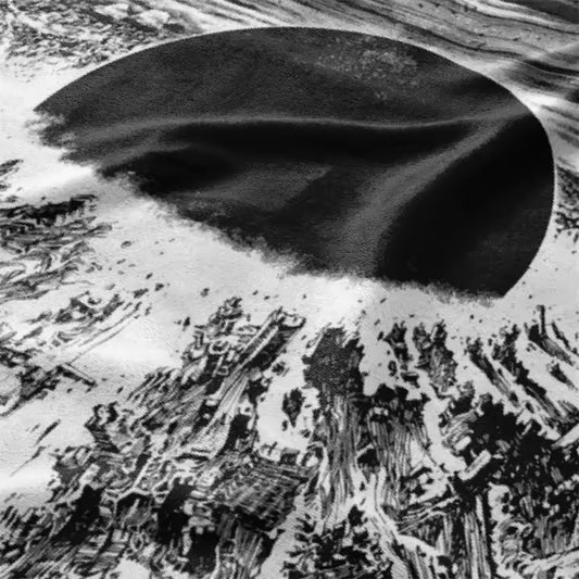 Black and White Anime Blast Fleece Blanket