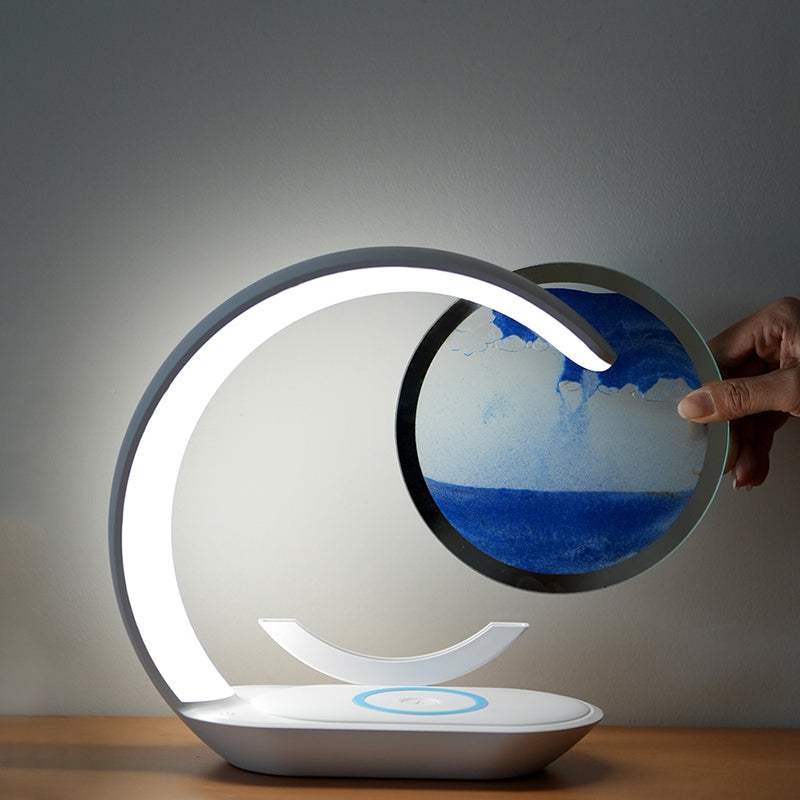 Quicksand LED Wireless Charging Lamp