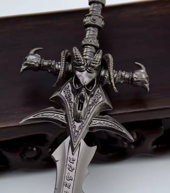Replica Metal Frost Sword Display 5.5"