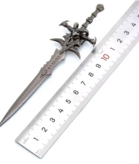 Replica Metal Frost Sword Display 5.5"