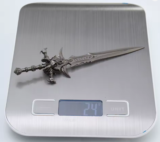 Replica Metal Frost Sword Display 5.5"