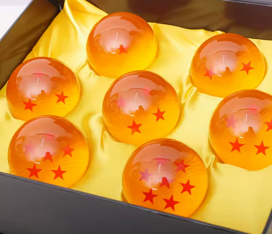 Full Set of 7 Resin Star Balls 1-7 1/1 Scale