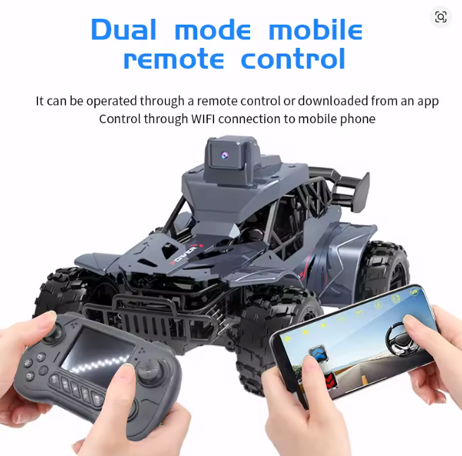 RC All-Terrain Vehicle with Camera and POV Screen Controller
