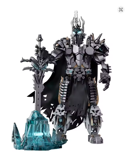 Frozen King Block Statue Large 12"