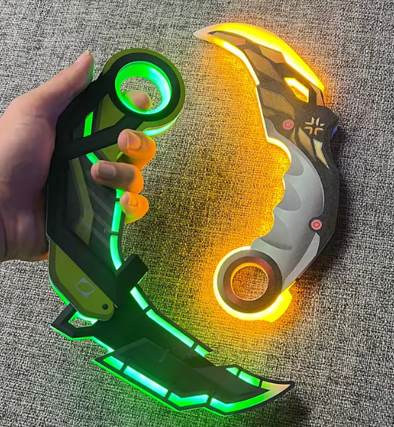 Rechargeable LED Light Up Karambit