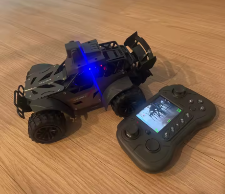 RC All-Terrain Vehicle with Camera and POV Screen Controller